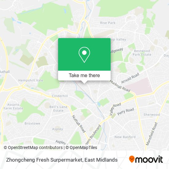 Zhongcheng Fresh Surpermarket map