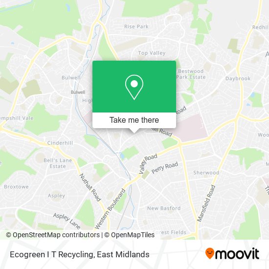 Ecogreen I T Recycling map