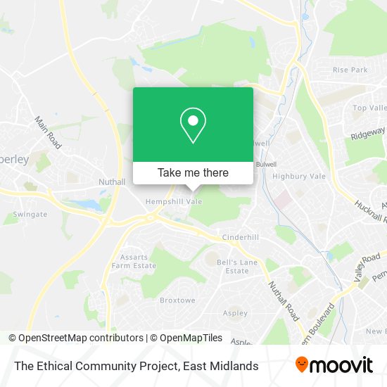 The Ethical Community Project map