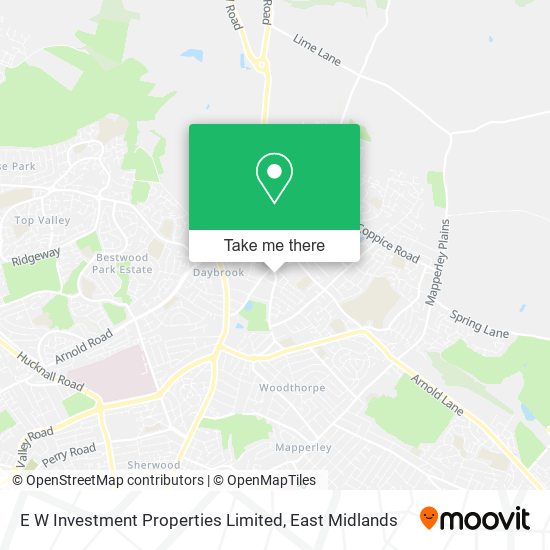 E W Investment Properties Limited map