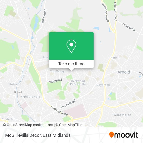 McGill-Mills Decor map