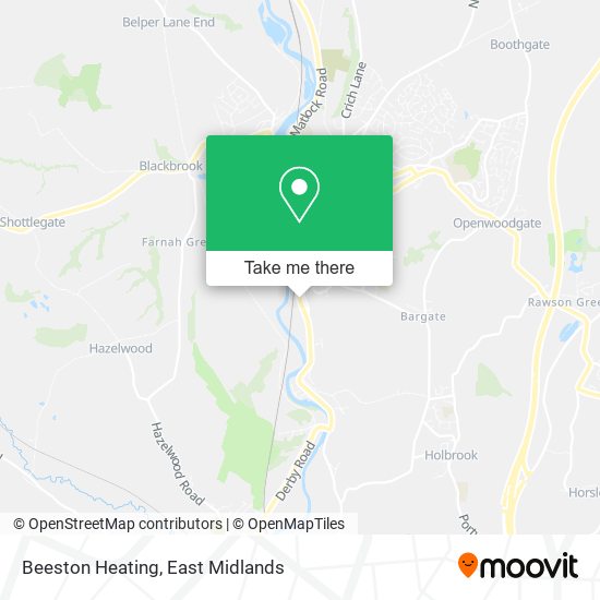 Beeston Heating map