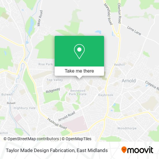 Taylor Made Design Fabrication map