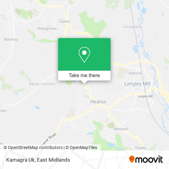 Kamagra Uk map