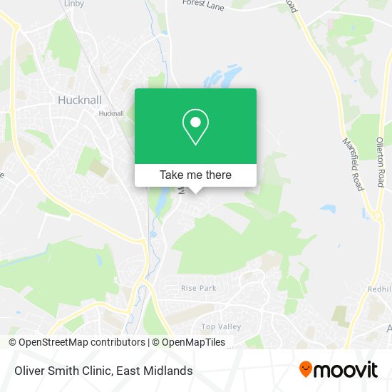 Oliver Smith Clinic map