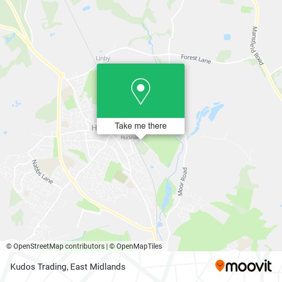 Kudos Trading map