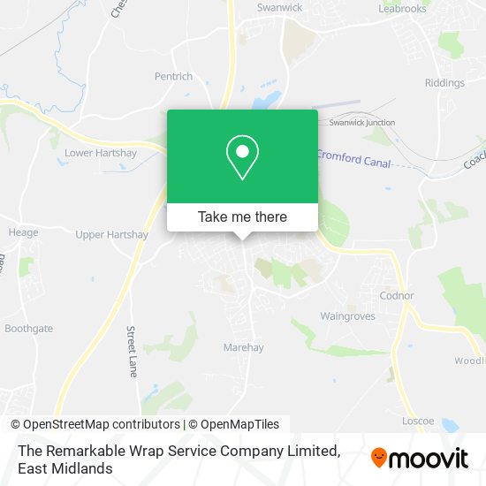 The Remarkable Wrap Service Company Limited map