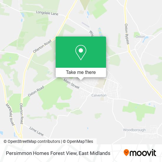 Persimmon Homes Forest View map