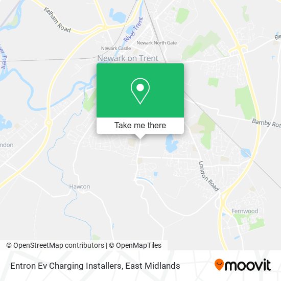 Entron Ev Charging Installers map