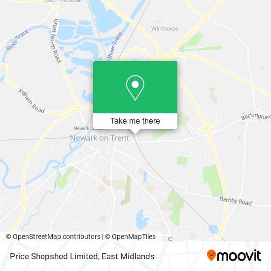 Price Shepshed Limited map