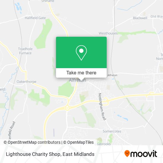 Lighthouse Charity Shop map