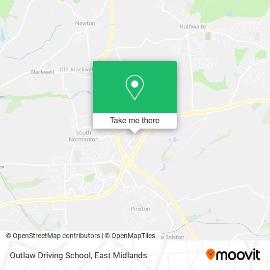 Outlaw Driving School map