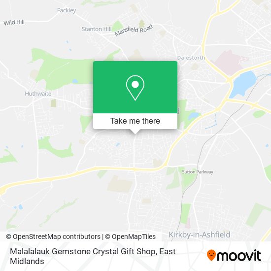 Malalalauk Gemstone Crystal Gift Shop map