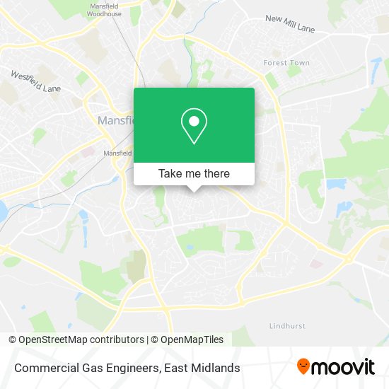Commercial Gas Engineers map