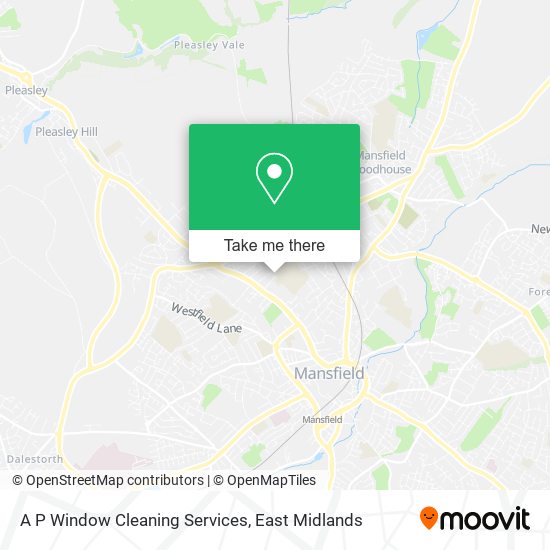 A P Window Cleaning Services map