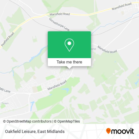 Oakfield Leisure map