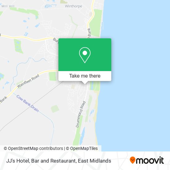 JJ's Hotel, Bar and Restaurant map