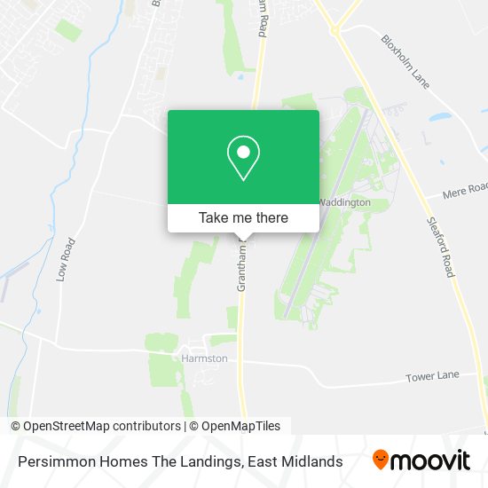 Persimmon Homes The Landings map