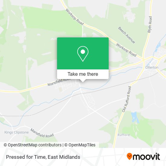 Pressed for Time map