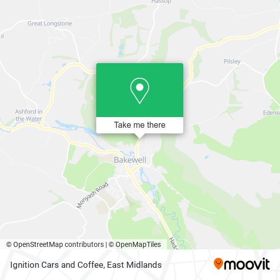 Ignition Cars and Coffee map