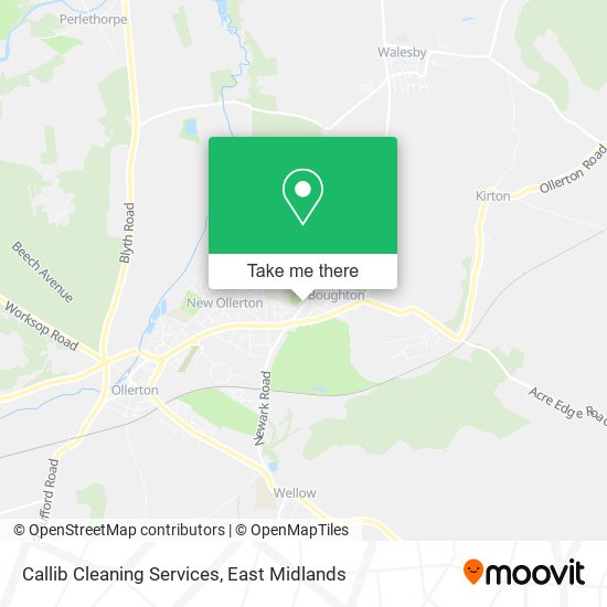 Callib Cleaning Services map
