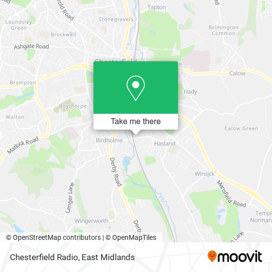 Chesterfield Radio map