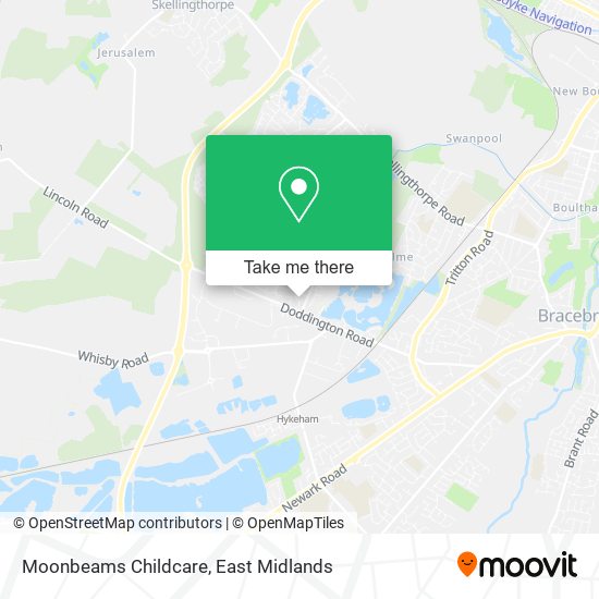 Moonbeams Childcare map
