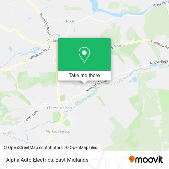 Alpha Auto Electrics map