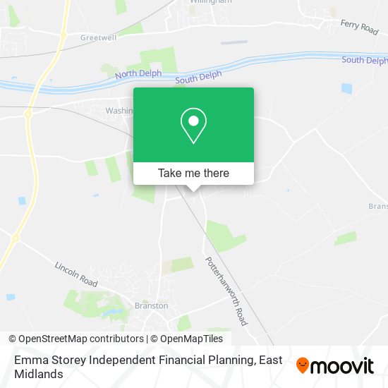 Emma Storey Independent Financial Planning map