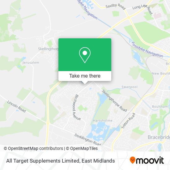 All Target Supplements Limited map