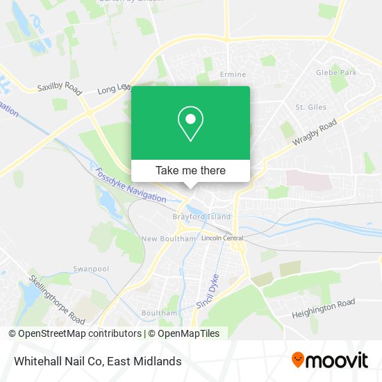 Whitehall Nail Co map