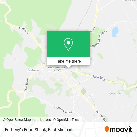 Forbesy's Food Shack map