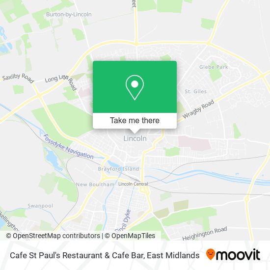 Cafe St Paul's Restaurant & Cafe Bar map