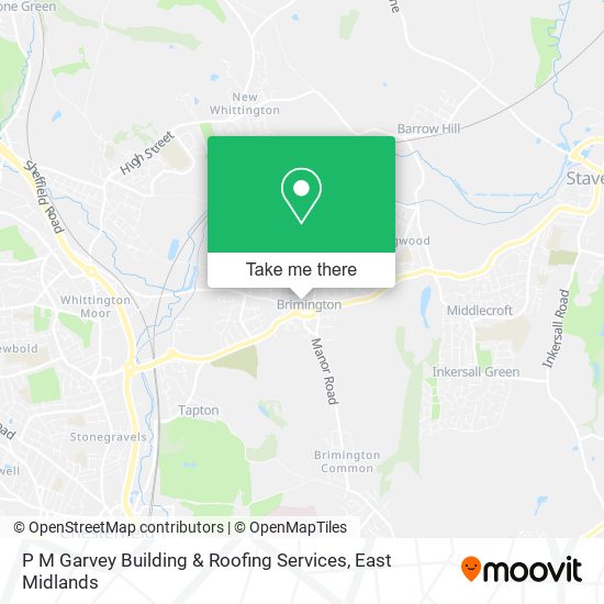 P M Garvey Building & Roofing Services map
