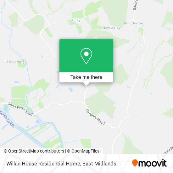 Willan House Residential Home map