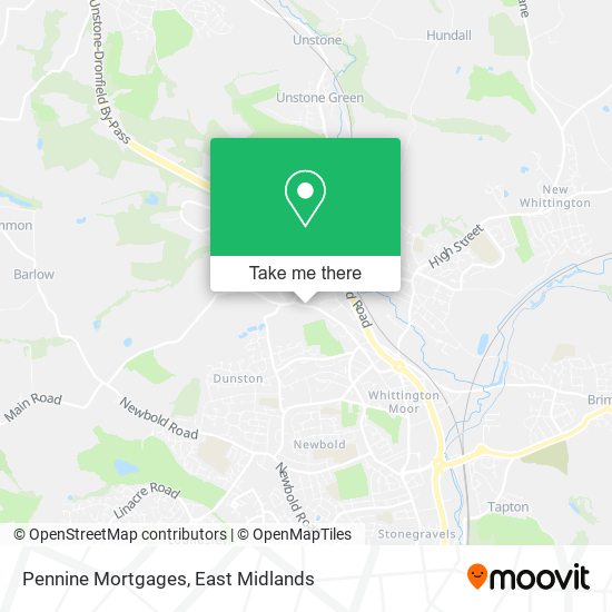 Pennine Mortgages map