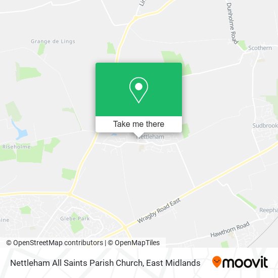 Nettleham All Saints Parish Church map