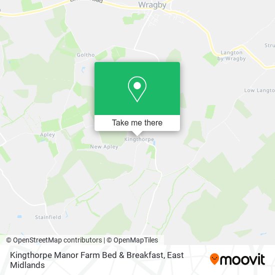 Kingthorpe Manor Farm Bed & Breakfast map