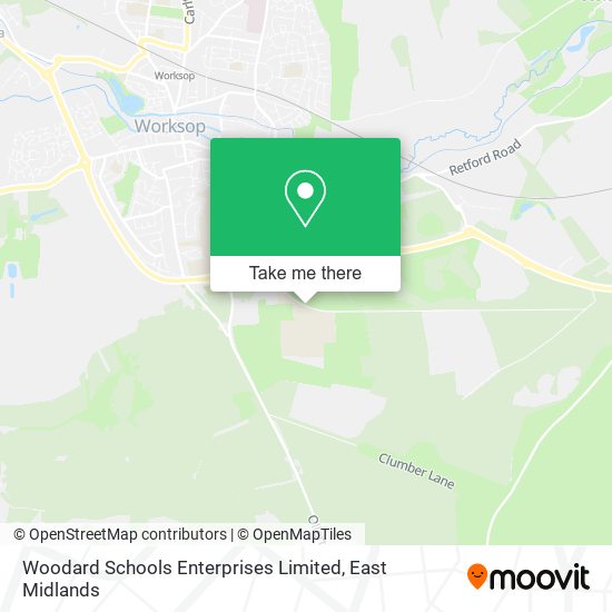 Woodard Schools Enterprises Limited map