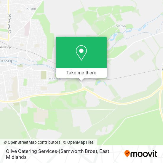 Olive Catering Services-(Samworth Bros) map