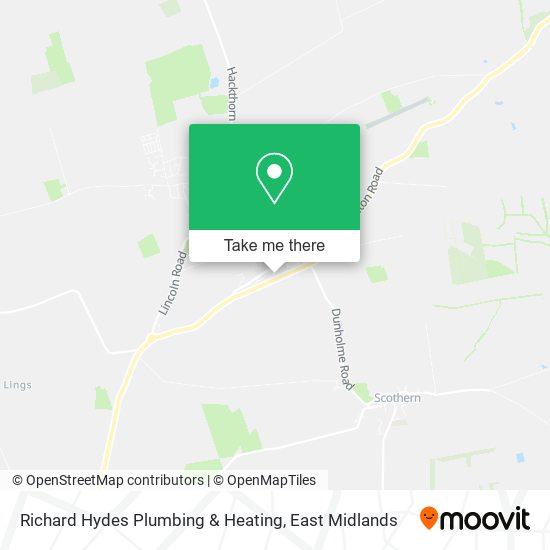 Richard Hydes Plumbing & Heating map