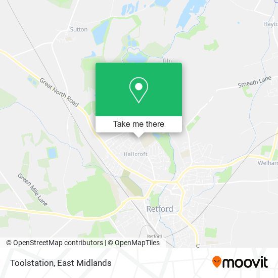 Toolstation map