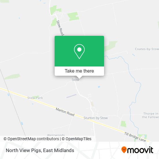 North View Pigs map