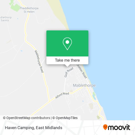 Haven Camping map