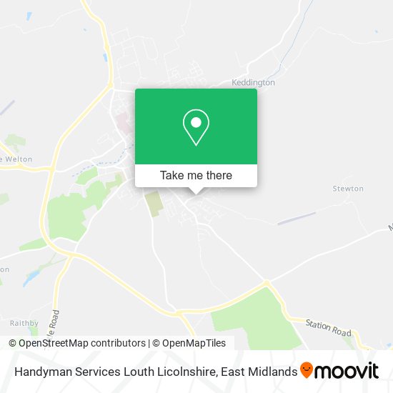 Handyman Services Louth Licolnshire map