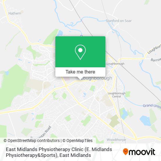 East Midlands Physiotherapy Clinic (E. Midlands Physiotherapy&Sports) map