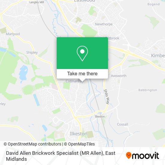 David Allen Brickwork Specialist (MR Allen) map