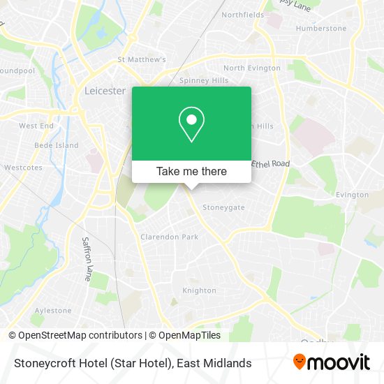 Stoneycroft Hotel (Star Hotel) map