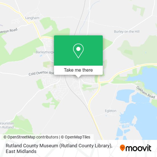 Rutland County Museum (Rutland County Library) map