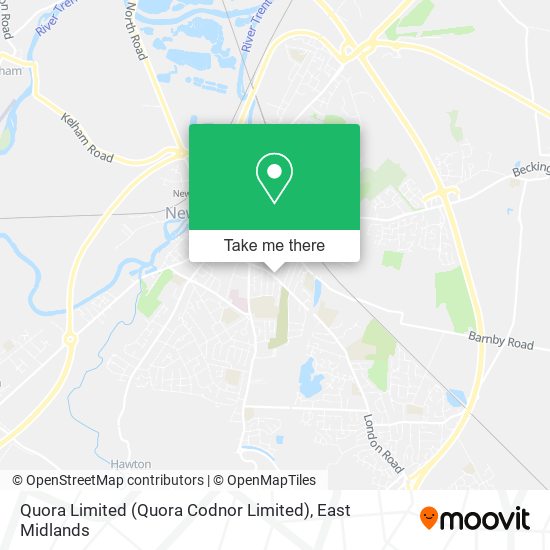 Quora Limited (Quora Codnor Limited) map